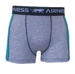 Boxer Airness Duo  gris et bleu