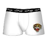 Boxer ED HARDY |Motif Blanc coton