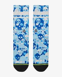 Chaussettes Flinck motif Flinck Skull Camo Bleu