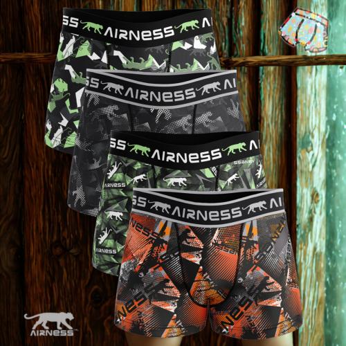 4 Boxers Homme Airness | Bright green