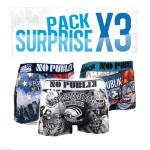3 Boxers NoPublik motif Surprise