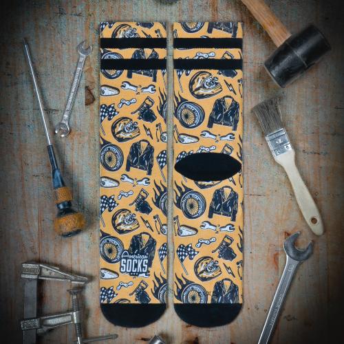 Chaussette American Socks | Cafe Racer