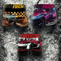 3 Boxers  Enfant | Freegun |Motors 🤩