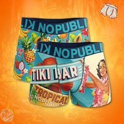 2 Boxers NoPublik | Motif Tiki Bar