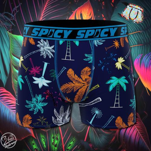 Boxer Spicy |motif Palmiers