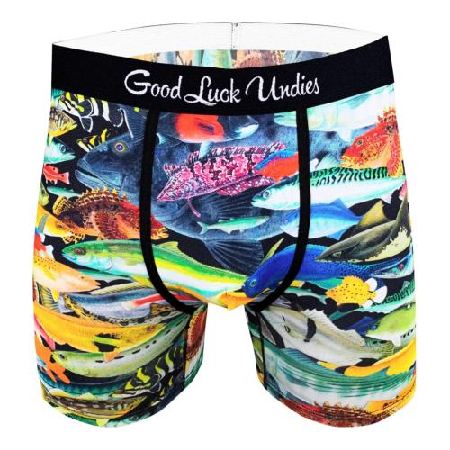 Boxer Good Luck undies |Fish