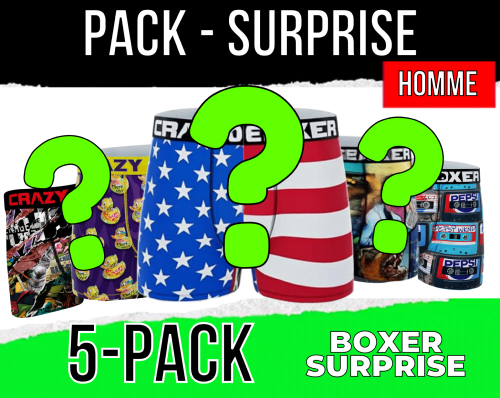 5 boxers Surprise | Crazyboxer