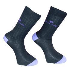 Chaussette homme pierre cardin noir et violet