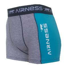 Boxer Airness Duo  gris et bleu