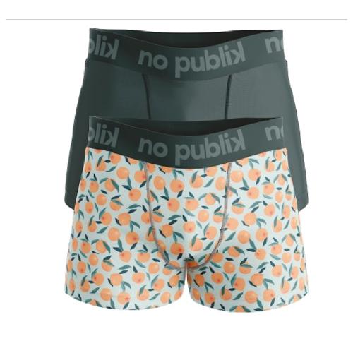 2 Boxers NoPublik | Motif Abricot &#127796;