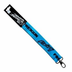 Keyring Freegun Racing bleu