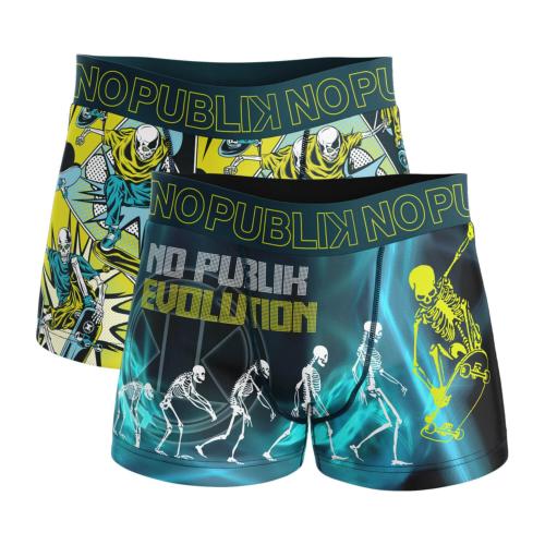 2 Boxers enfant Nopublik motif Evolution