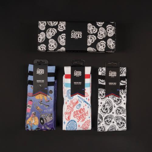 Chaussettes American Socks | Box Skater