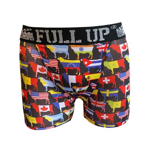 Boxer homme full-up motif Vaches