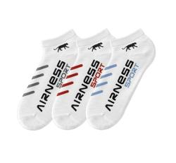 3 CHAUSSETTES - WHITE AIRNESS