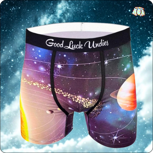 Boxer Good Luck Undies| Solar system 