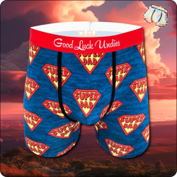 Boxer Good Luck Undies |Super dad