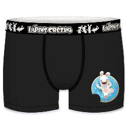 coffret 5 Boxers fantaisies enfant Lapins cretins