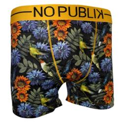 Boxer NOPUBLIK motif flowers birds