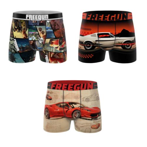 3 Boxers  Enfant | Freegun |Motors bis 🤩