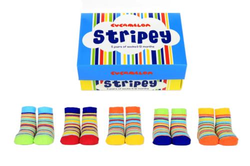 Lot 5 Chaussettes enfant colors