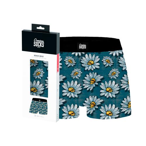 Boxer American Socks | Daisies