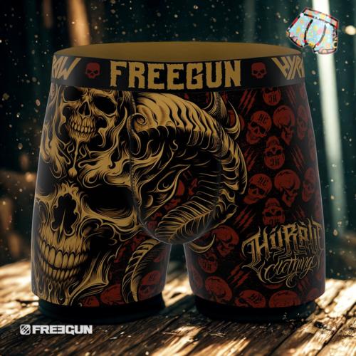 Boxer Freegun motif  Tattoo Hyraw #18