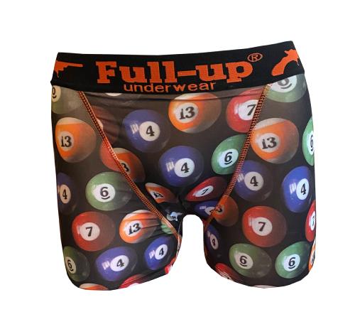 Boxer Fullup fantaise motif Billard