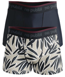 2 Boxers Nopublik |Motif Botanica