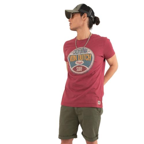 T-shirt VONDUTCH | SURF ROUGE