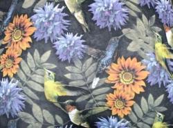 Boxer NOPUBLIK motif flowers birds