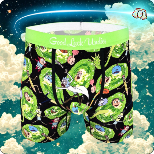 Boxer Homme |Rick & Morty Portails