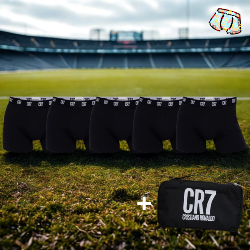 5 Boxers CR7| Pack Black Travel Bag