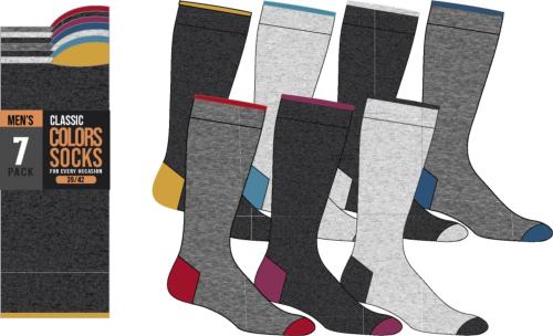 7 Paires de chaussettes TWINDAY Mix