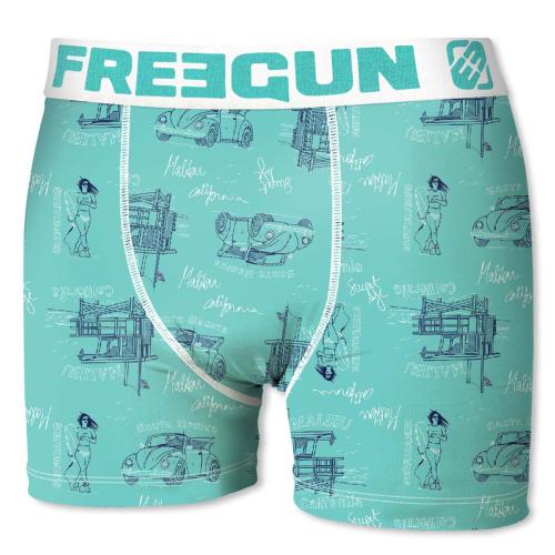 Boxer Fantaisie Freegun motif Malibu