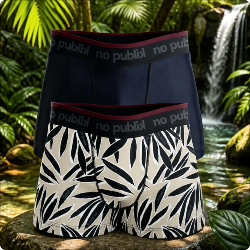 2 Boxers Nopublik |Motif Botanica