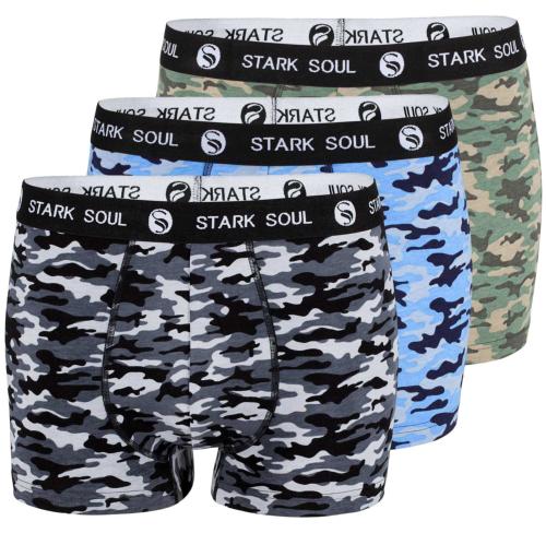 3 Boxers Stark Soul hipster Camouflage