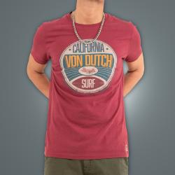 T-shirt VONDUTCH | SURF ROUGE