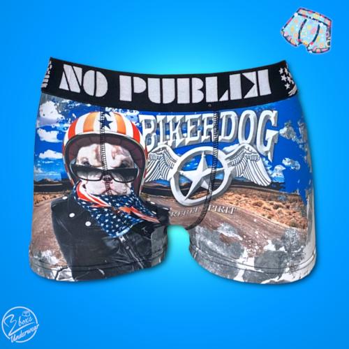 Boxer Nopublik | Motif Dog Biker