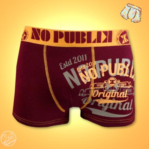 boxer Nopublik |Original bordeau