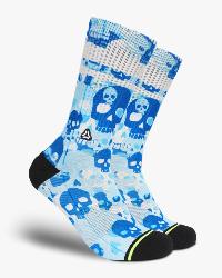 Chaussettes Flinck motif Flinck Skull Camo Bleu