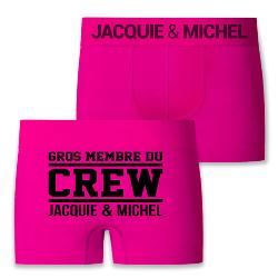 Boxer jacquie&michel Rose