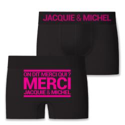 Boxer jacquie&michel Noir