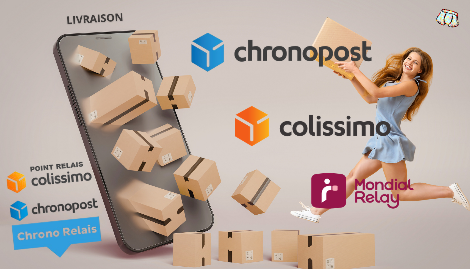 Livraison boxer fantaisie colissimo chronopost mondial relay