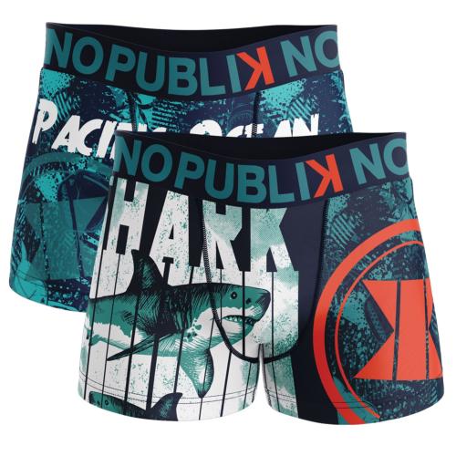 2 Boxers enfant Nopublik motif Shark