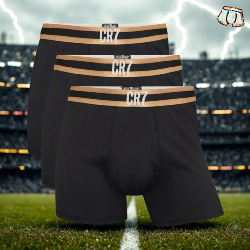 3 Boxers CR7| Pack Gold en coffret 