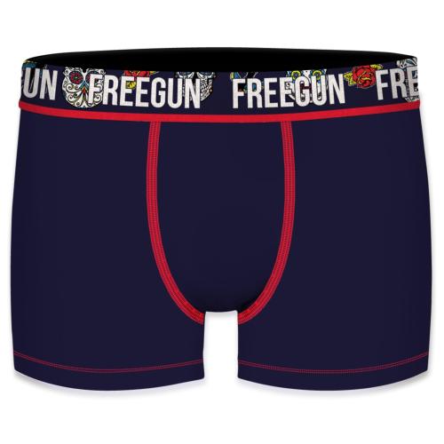 Boxer Fantaisie Freegun soft coton bio Skull 2