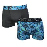 2 Boxers Homme Twinday motif Exotique
