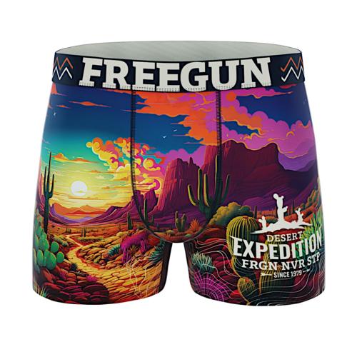 Boxer Freegun | Motif Montagne desert