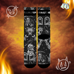 Chaussette American Socks | Time To Die ☄️